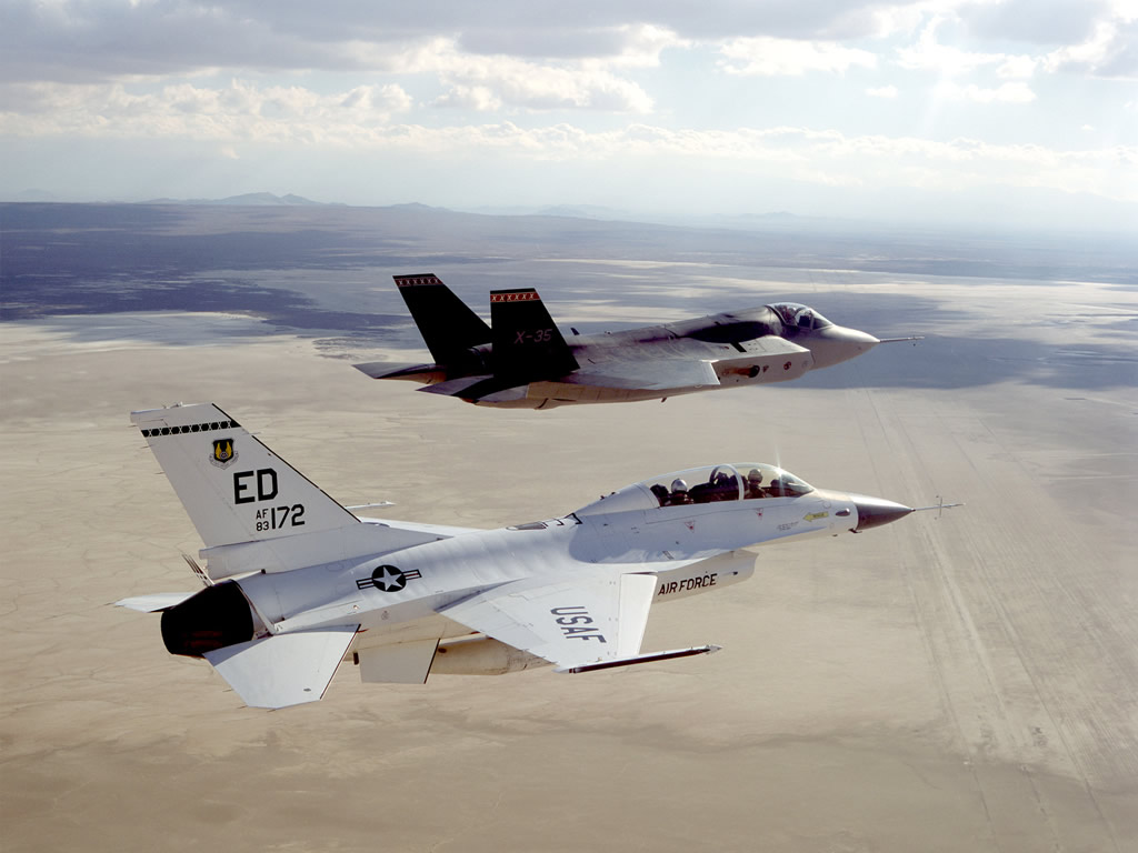 F 35 and F 16
